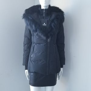NWT Mackage Adali Down Coat With Fox Fur Collar